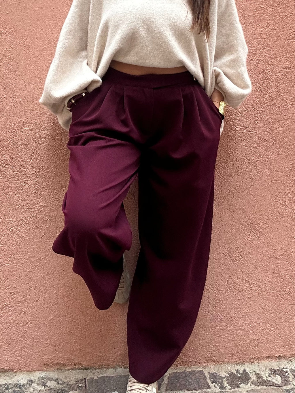 Pantalon fluide ballon