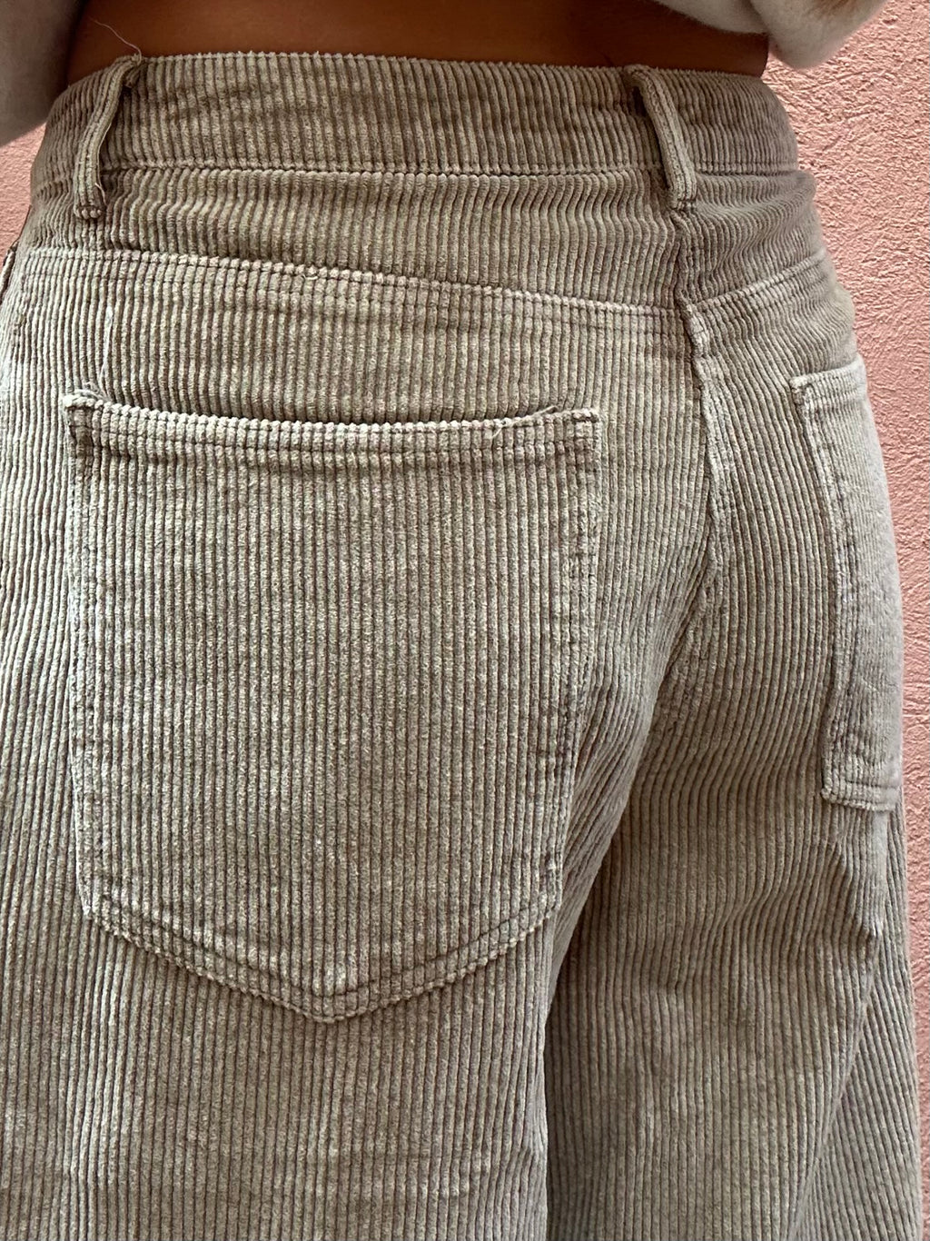 Pantalon velours côtelé